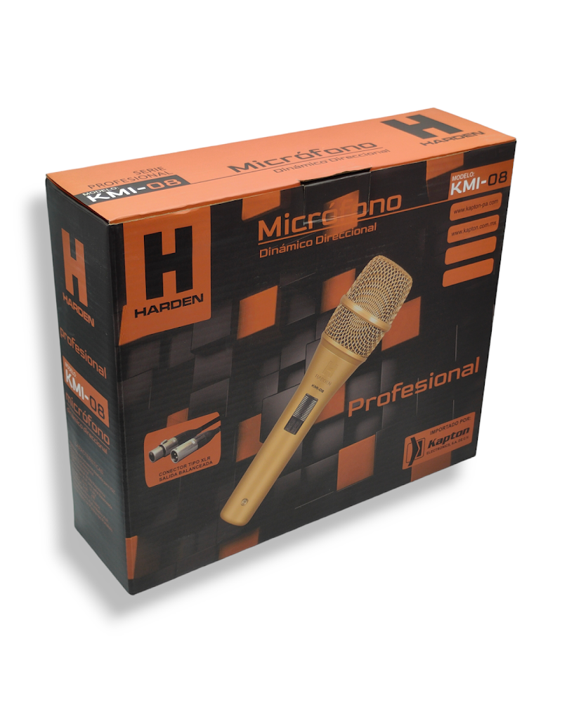 Micrófono Alámbrico Dinámico Direccional KMI-08