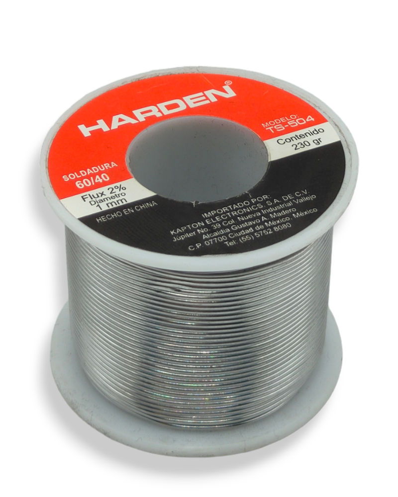 Rollo de Soldadura 1mm 60/40 230g TS-504 HER31