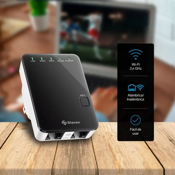 Repetidor de Señal WIFI 2.4 GHz COM-818