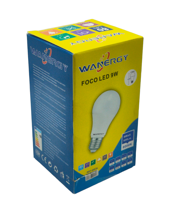 Foco LED 10W 8000K 60138 | Foco ahorrador para casa FOC08