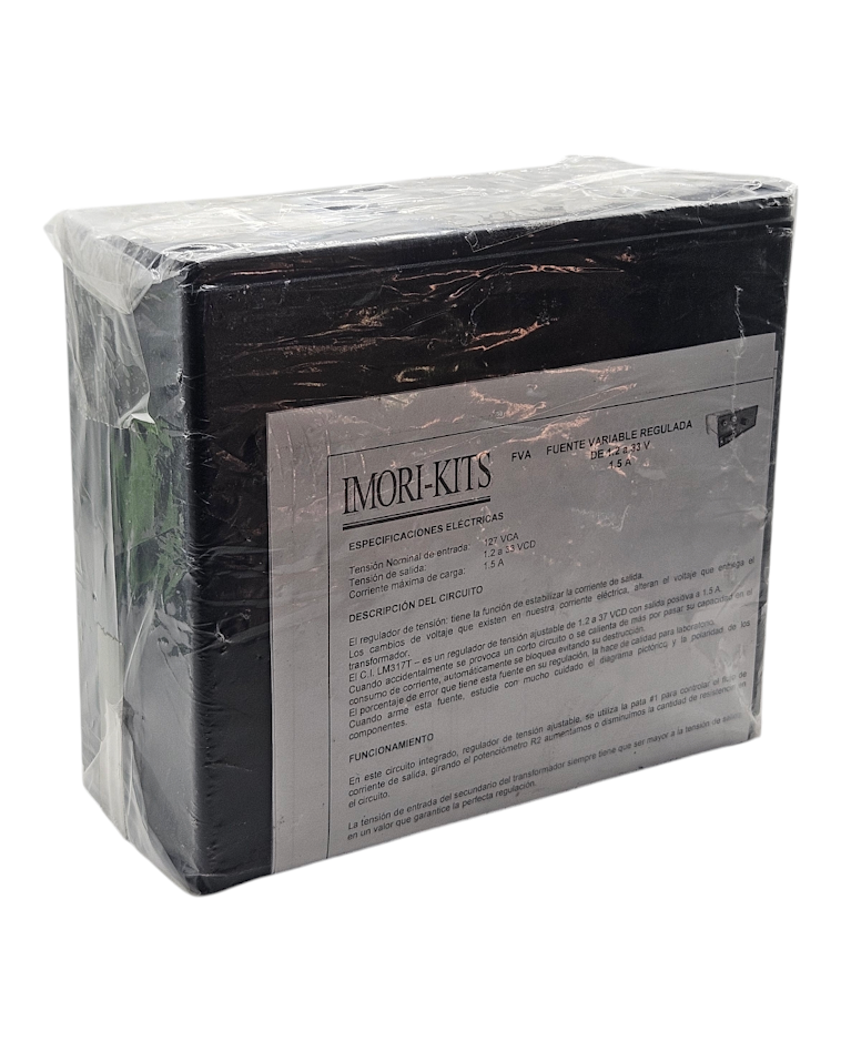 Kit de Fuente de Alimentación Variable DE 1.2v a 33v 1.5A IMORI KITS KIT34 | Próximamente descontinuado