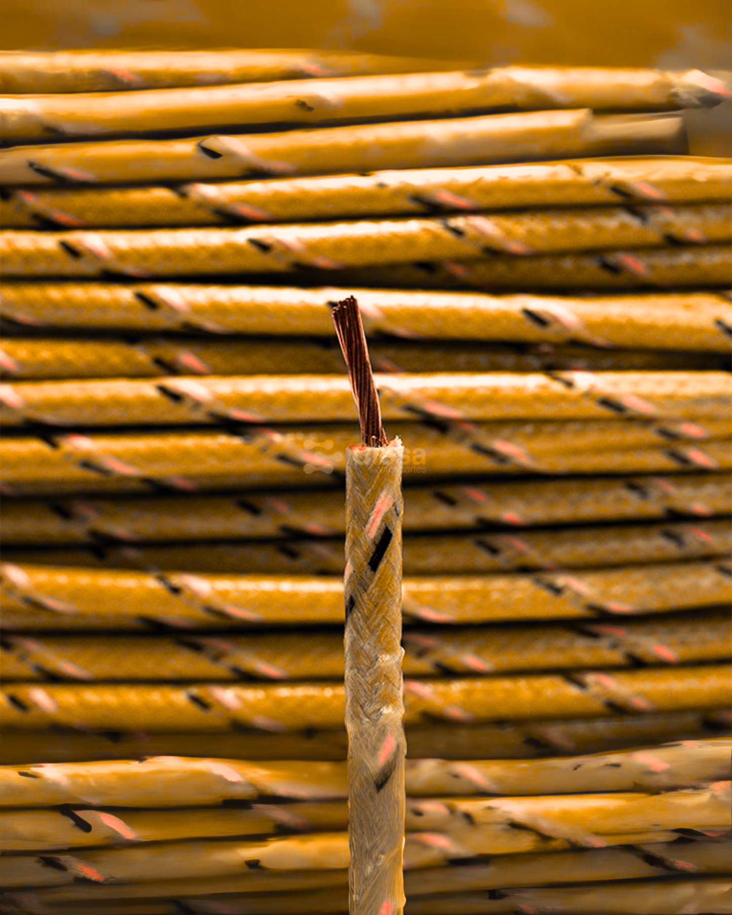 Cable electrico automotriz Laqueado Calibre 18 AWG | Rollo 30 metros C183LG4