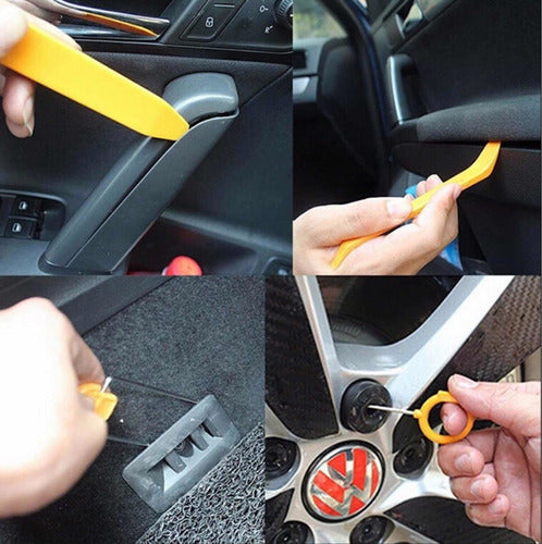 Kit Herramientas Automotriz Bota Grapas Y Molduras