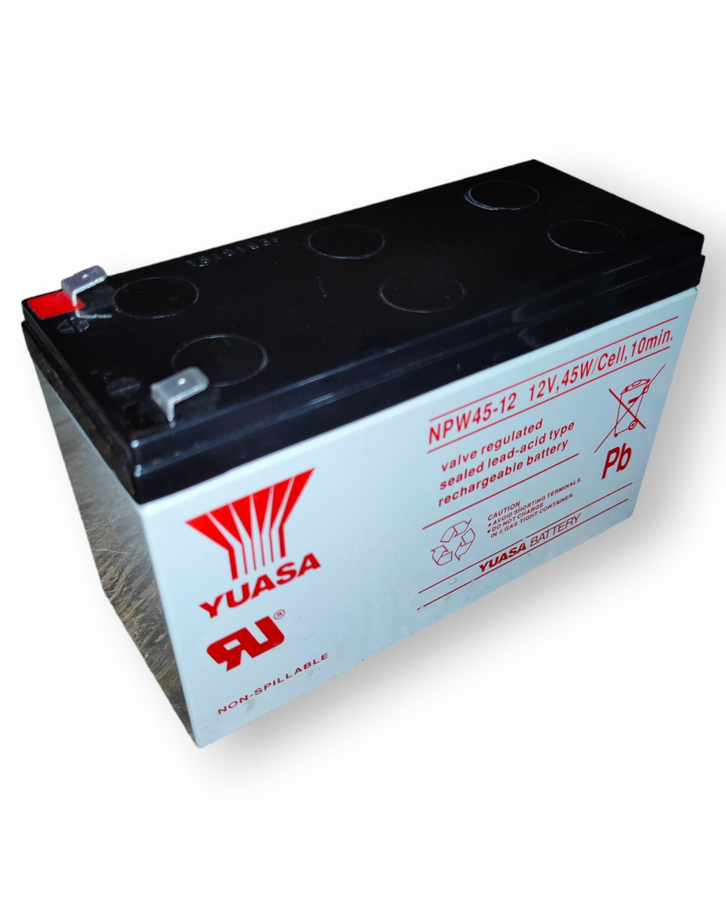 Batería 12V 8.5A Sellada Recargable YUASA NPW45-12