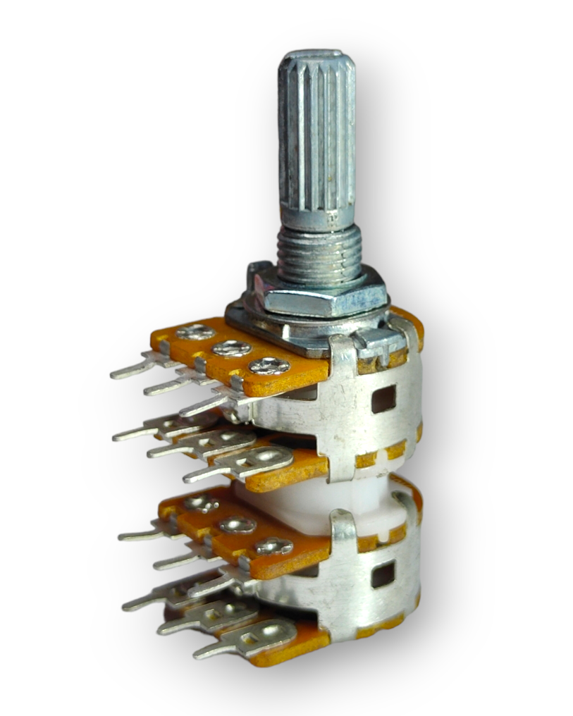 Potenciometro Cuádruple 12 Pines Diferentes Valores POT14
