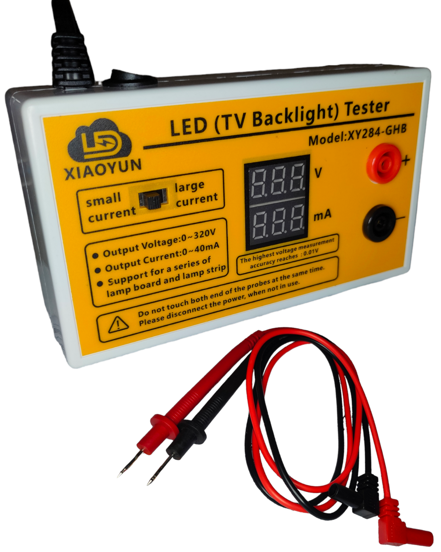 Probador tester LED universal voltaje y amperaje | Proximamente descontinuado