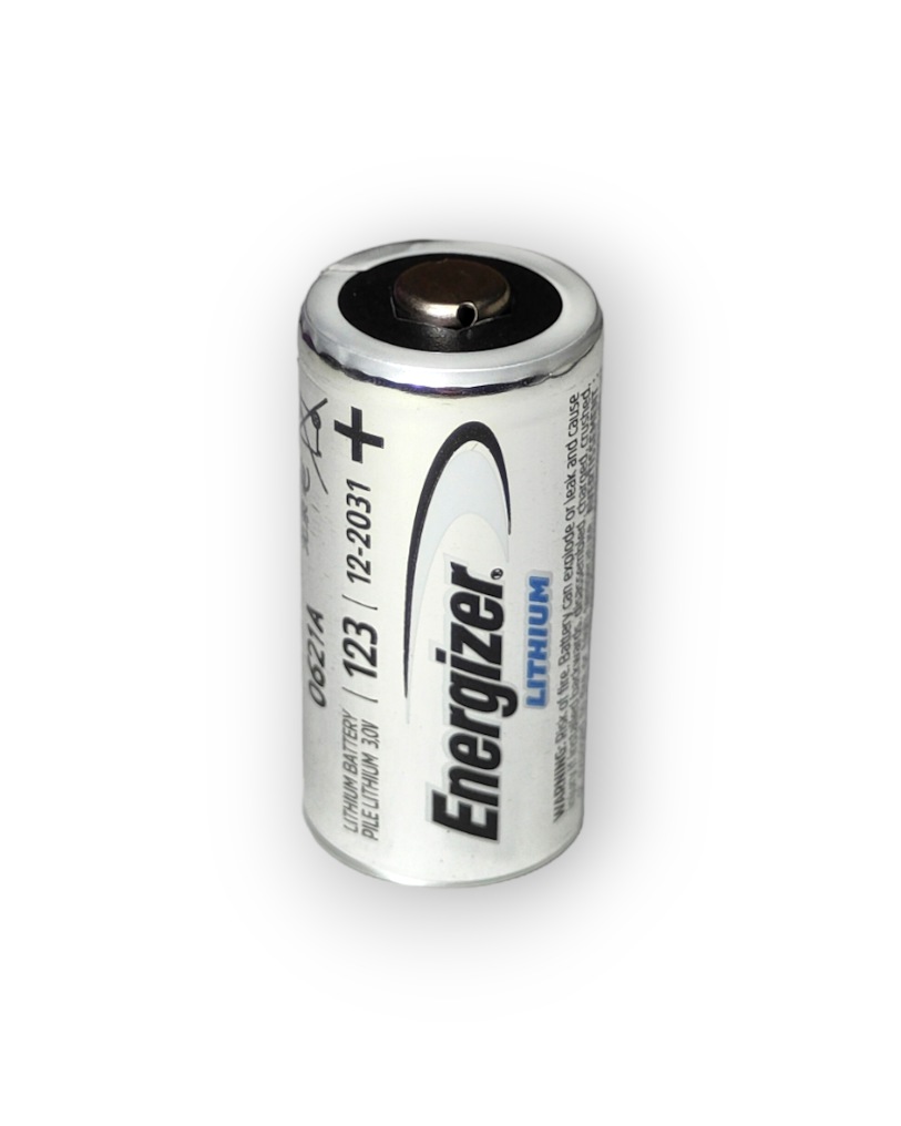Pila CR123 de Litio Energizer | Bateria litio