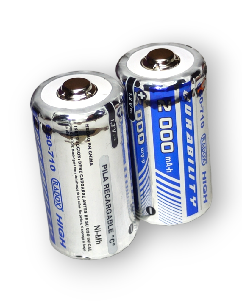 660-710 Batería Tipo C recargable 2 pilas