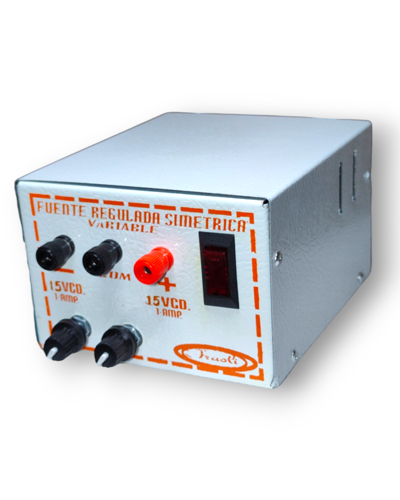 Fuente Regulada Simetrica -15V a +15V 1 A