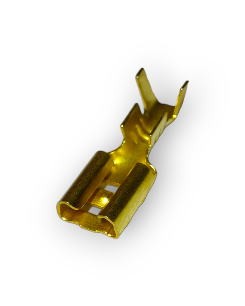 Terminal Zapata Faston Hembra sin Forro Diferentes Medidas