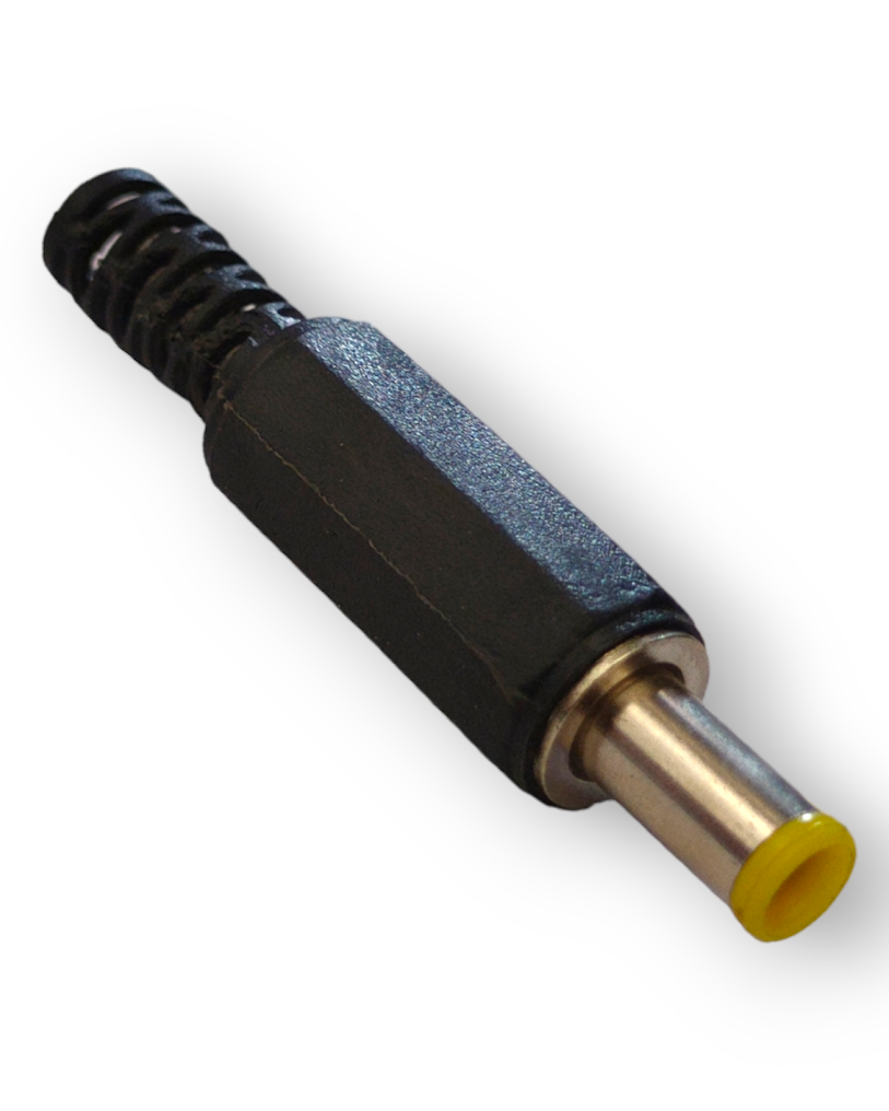 INV20 Plug Invertido Jumbo Punta Amarilla Pin Central