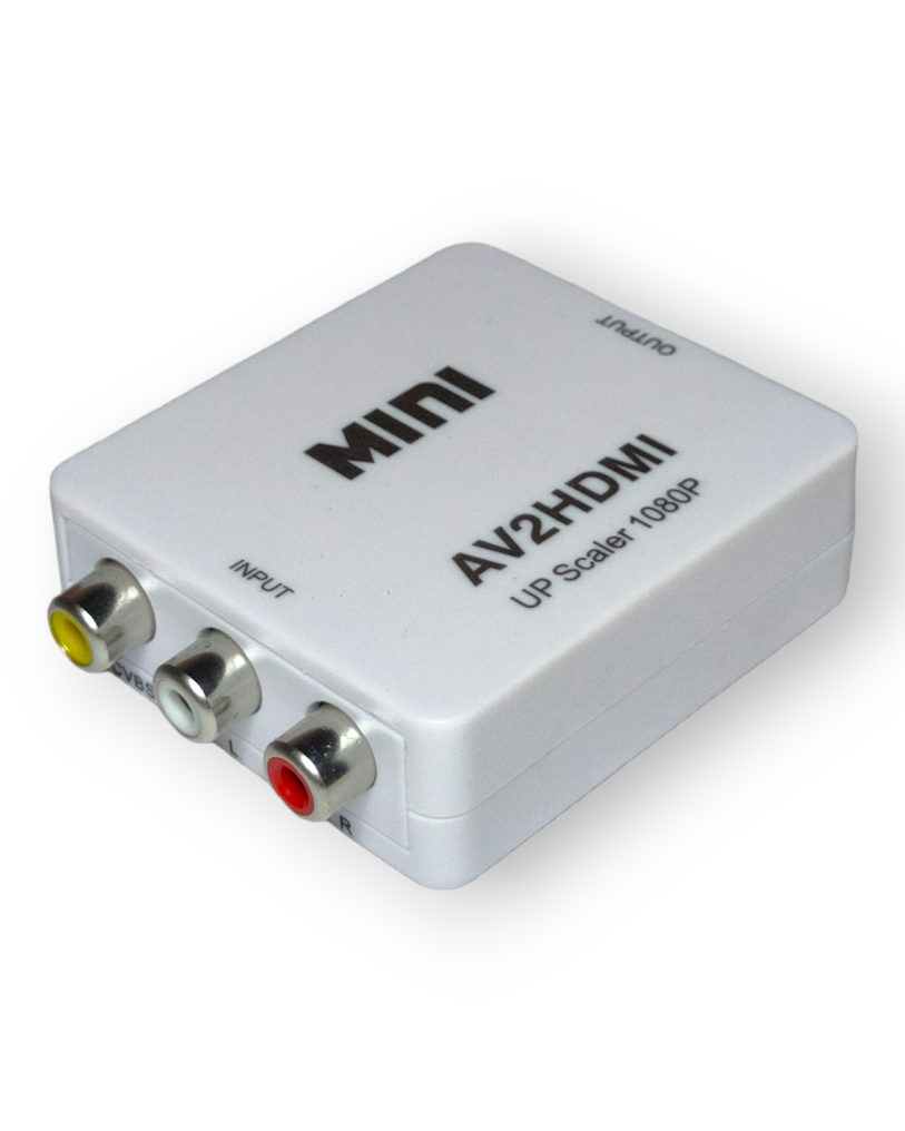Convertidor de Audio y Video RCA a HDMI AV2HDMI