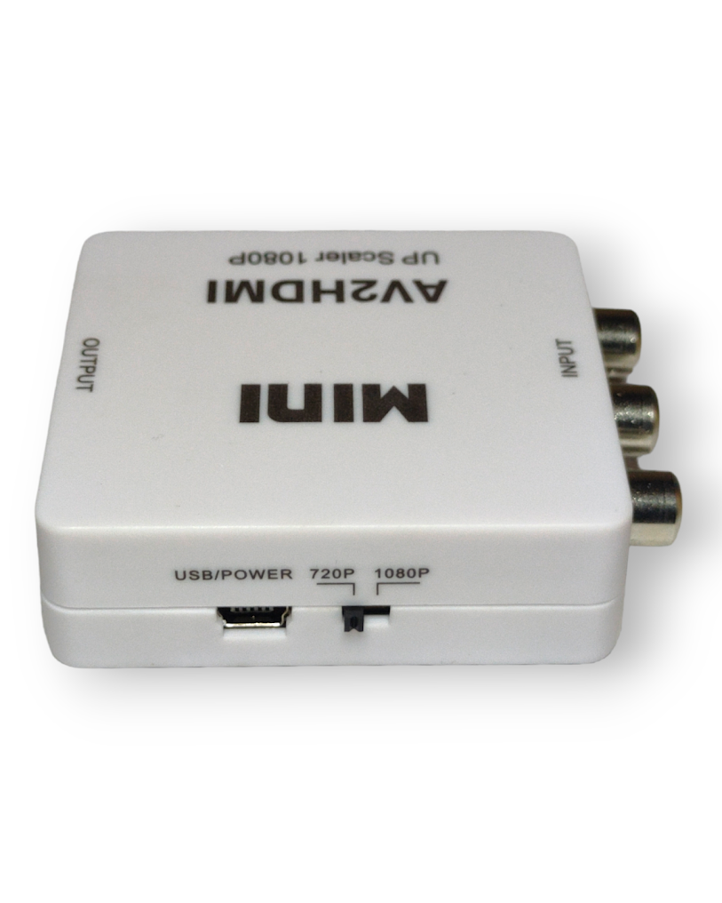 Convertidor de Audio y Video RCA a HDMI AV2HDMI