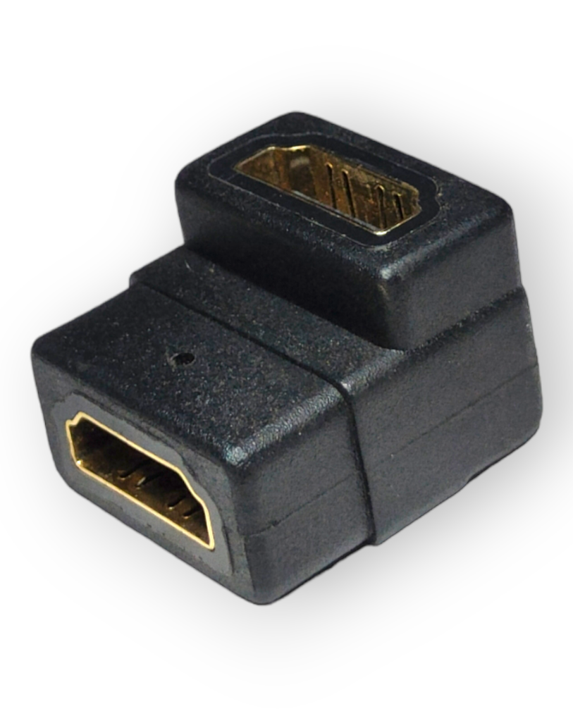 Cople HDMI Hembra Hembra en Escuadra AD-375 | Próximamente descontinuado