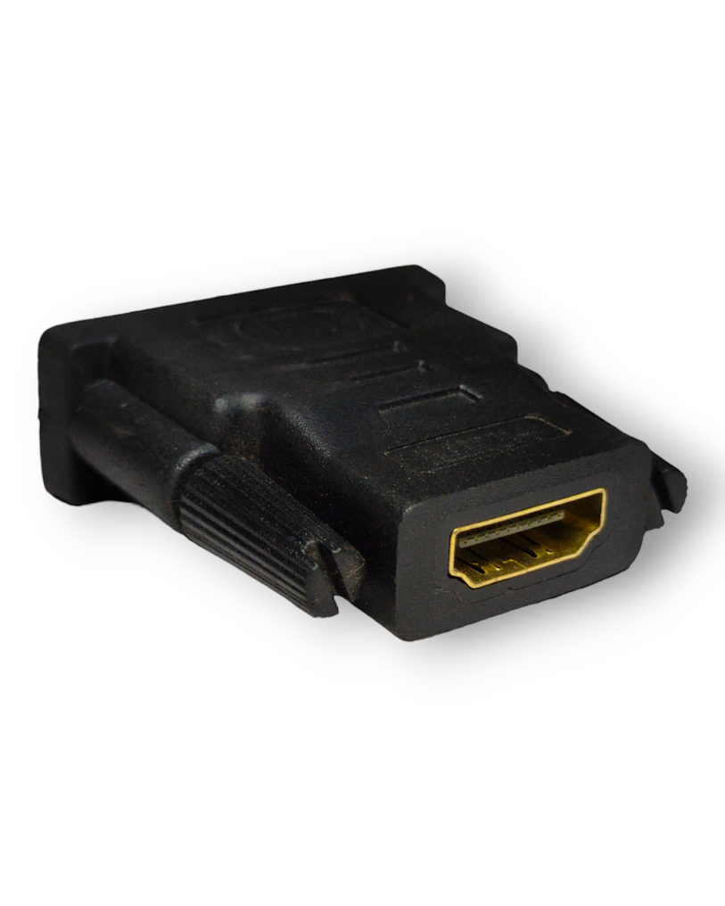 Adaptador Unidireccional Macho DVI a Hembra HDMI