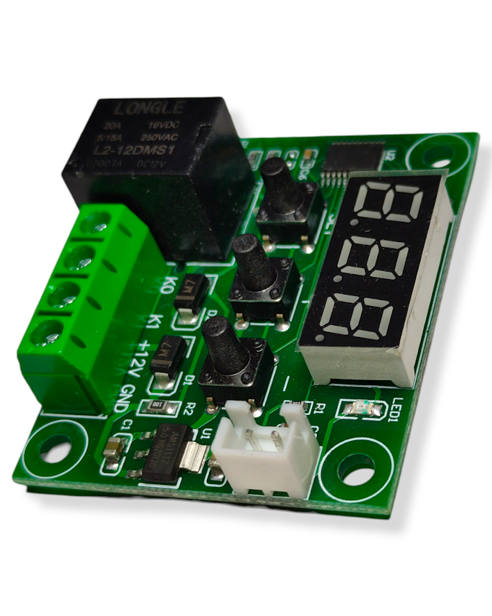 Sensor de Temperatura DC 12V Impermeable NTC W1209