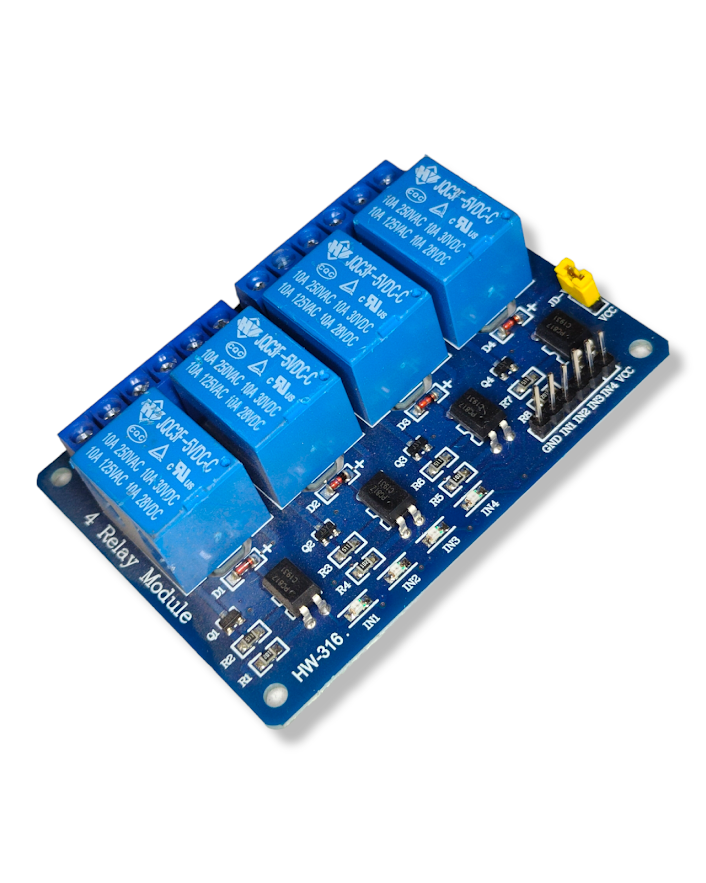 Modulo de Relevador Relay 5V Diferentes Modelos 1 a 8 Canales