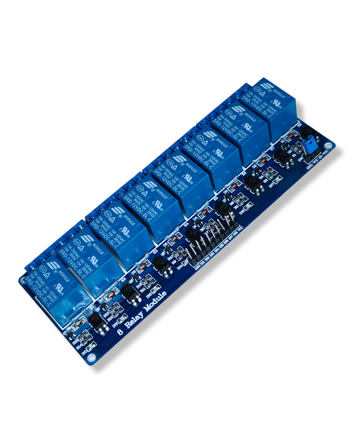 Modulo de Relevador Relay 5V Diferentes Modelos 1 a 8 Canales
