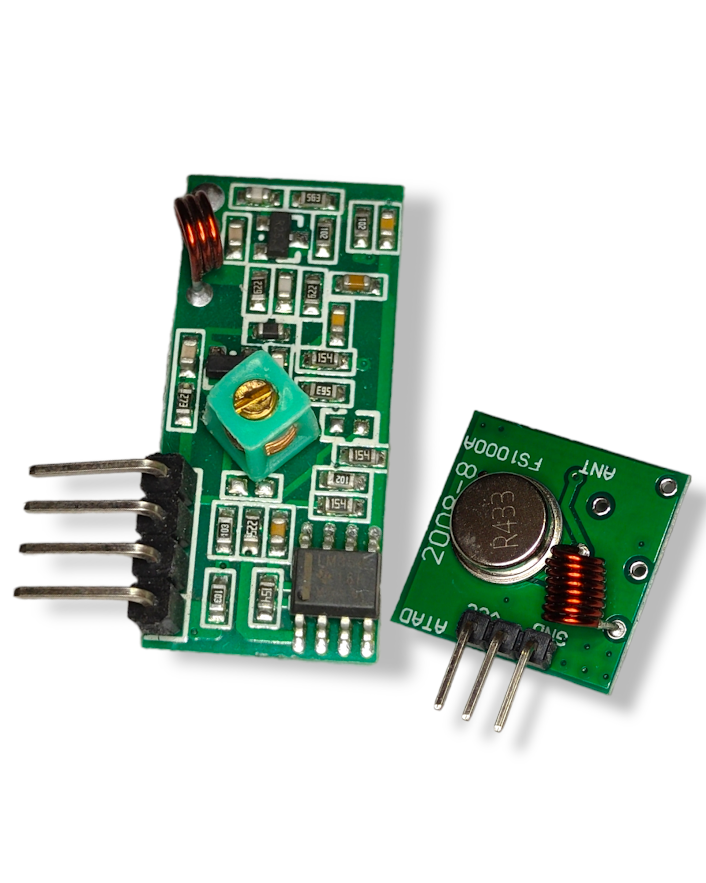 Módulo Transmisor y Receptor Radio Frecuencia 433MHz