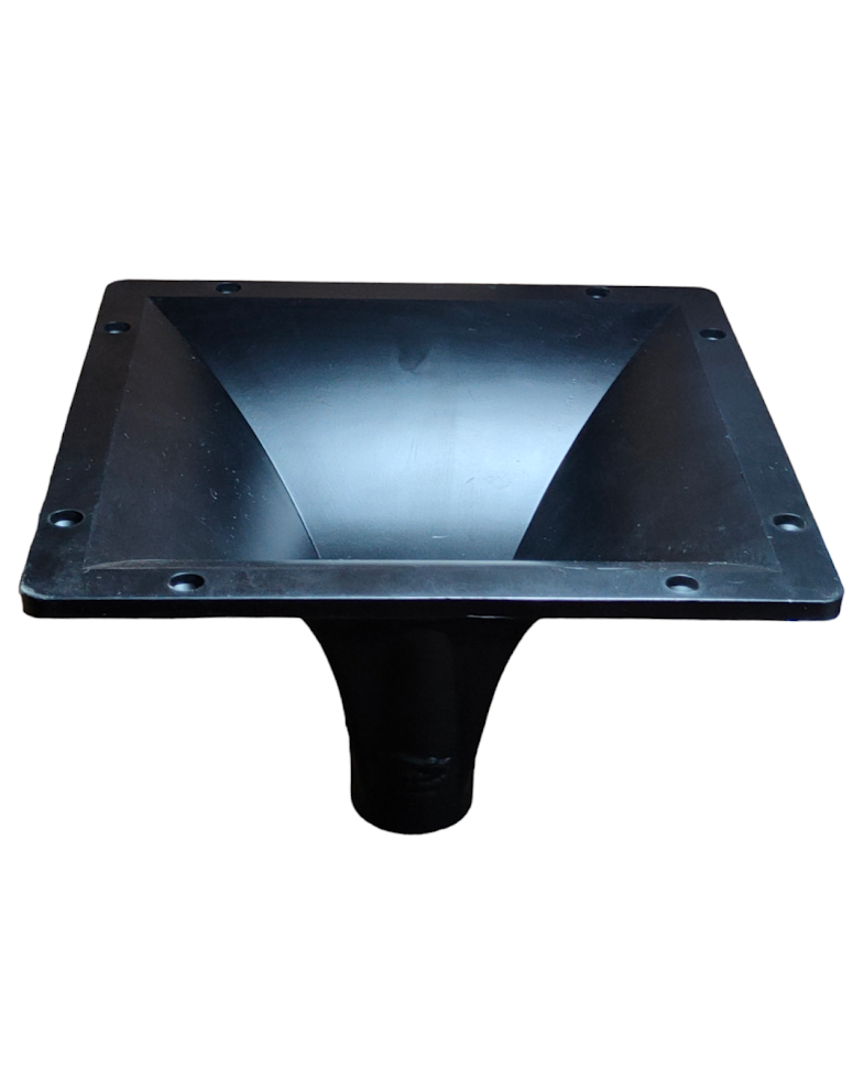 185-130 Difusor #1 | 21 x 21cm Cuadrado de Plástico Para Driver Tweeter