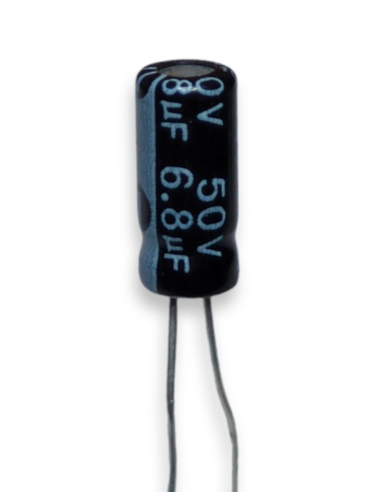 Capacitor Electrolítico 6.8mf 50v 100-136