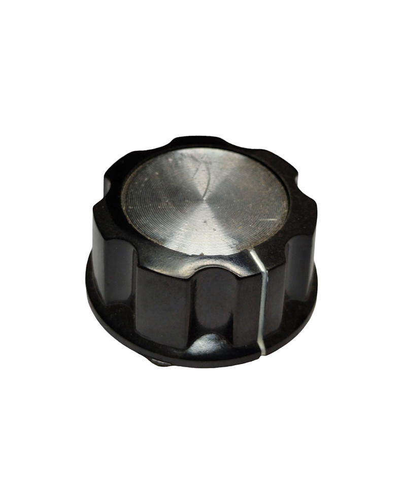 Perilla de plástico cromada con opresor diferentes medidas