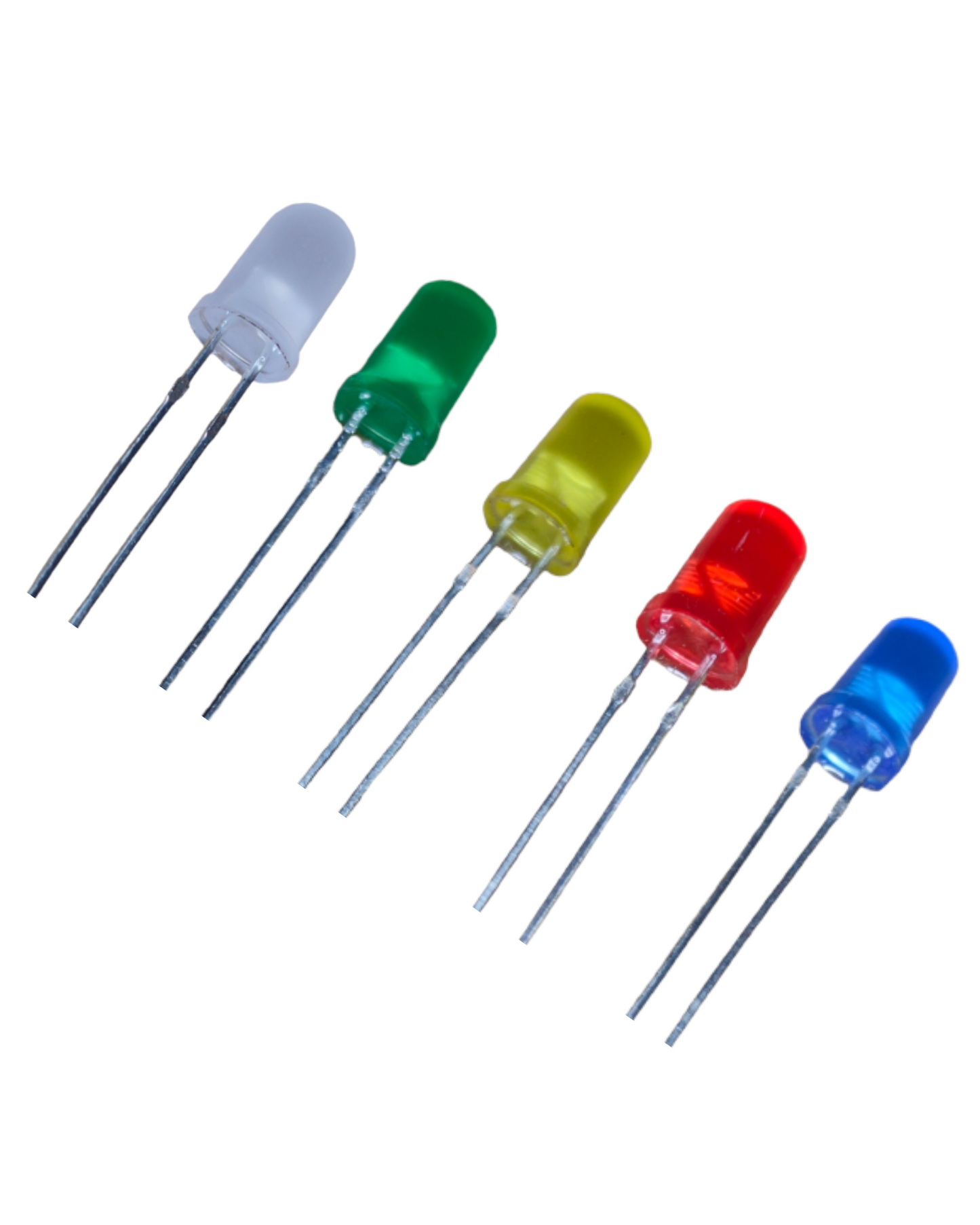 Diodo LED Difuso Opaco 5mm | Diferentes Colores