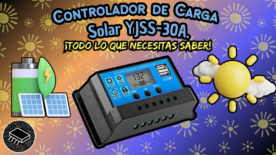 Controlador de Carga Solar Dual USB PWM YJSS-30A: ¡Todo lo que necesitas saber! 🌤️⚡