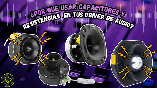 ¿Por que los Driver de Audio Usan Capacitores y Resistencias? 🤔👀