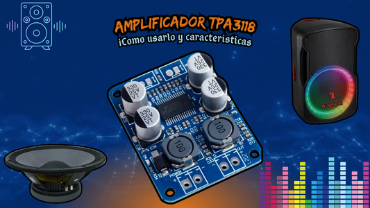Amplificador TPA3118 | Modulo Amplificador 60W Mono Clase D: ¡Como Usarlo Y sus Características! ☝🏼🤓