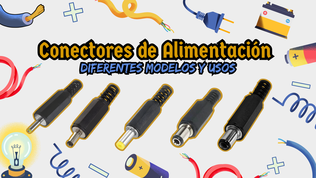 Diferentes tipos de conectores de alimentacion DC y sus usos: guía de plugs de corriente ⚡