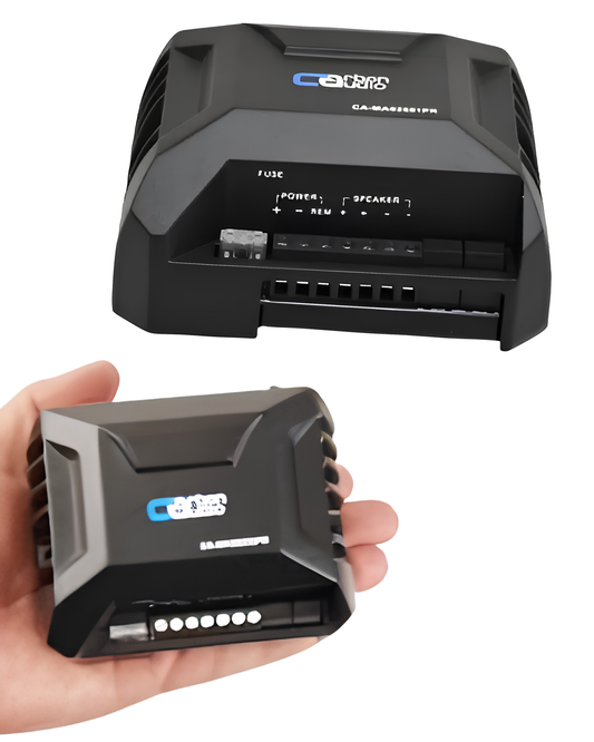 Amplificador de bolsillo Carbon Audio 2800W | Amplificador digital para carro | Fuente para woofer de coche