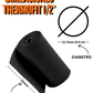 Tubo Aislante Termo Contráctil Thermofit Diámetro 1/2" | T01200