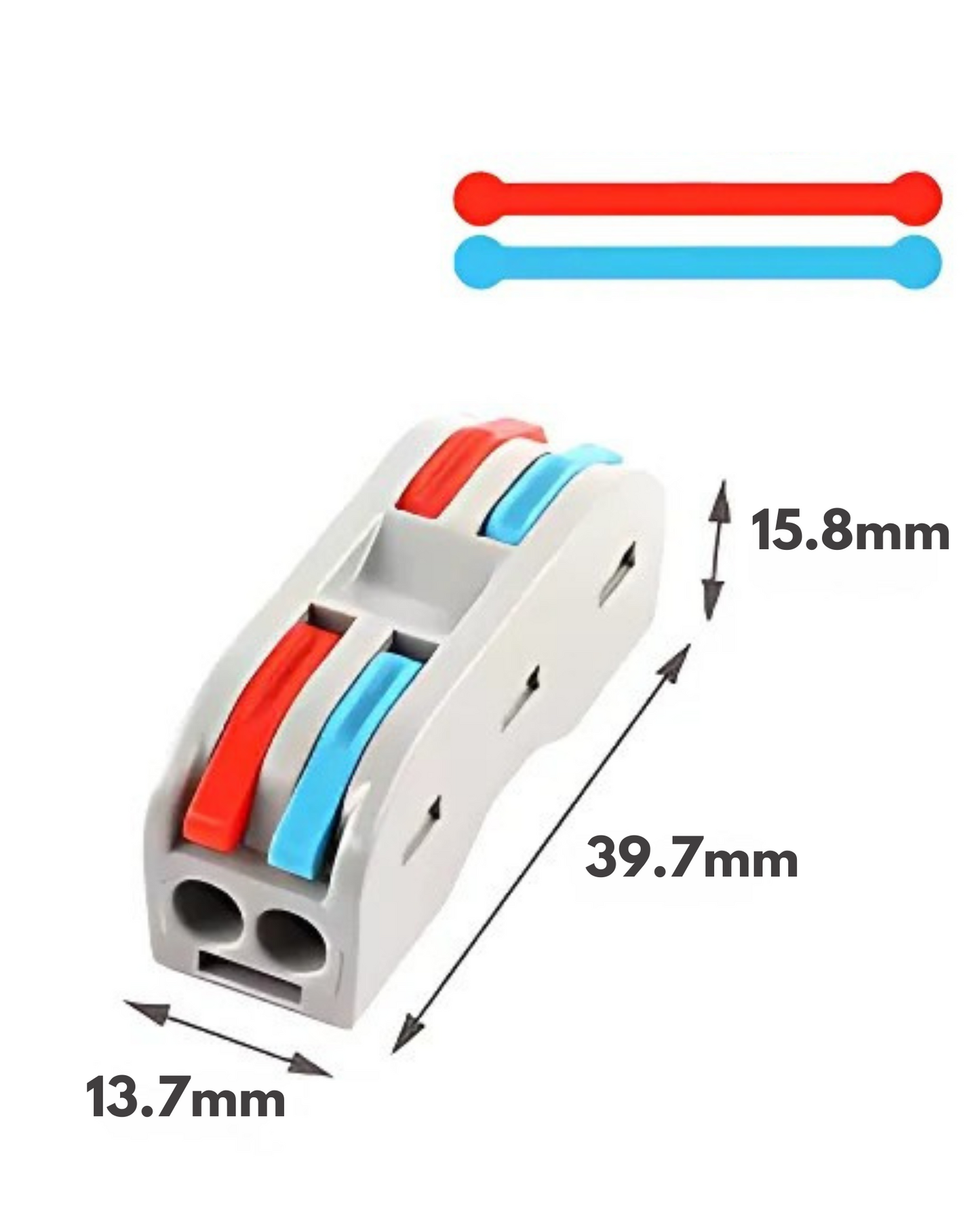 Conector eléctrico PCT de empalme rápido| Conector rápido de palanca | Diferentes modelos