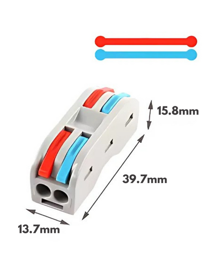 Conector eléctrico PCT de empalme rápido| Conector rápido de palanca | Diferentes modelos