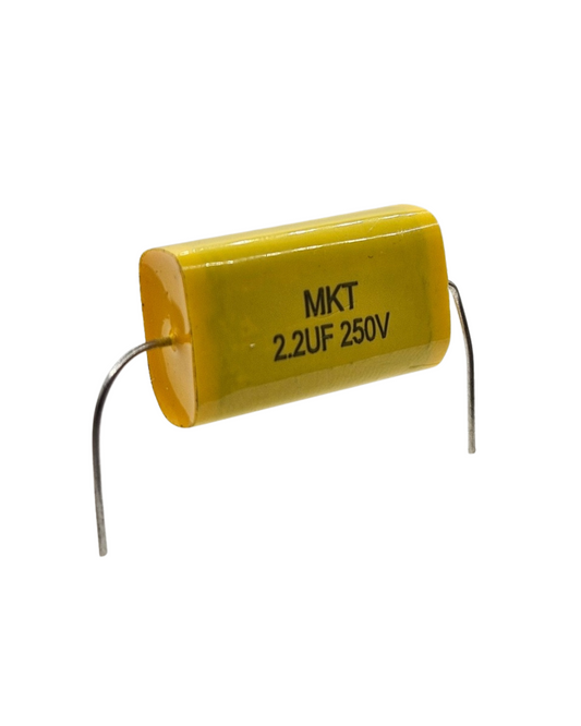 Capacitor de Poliéster Amarillo para Tweeters Diferentes Valores | Filtro para tweeter driver bala