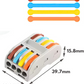 Conector eléctrico PCT de empalme rápido| Conector rápido de palanca | Diferentes modelos