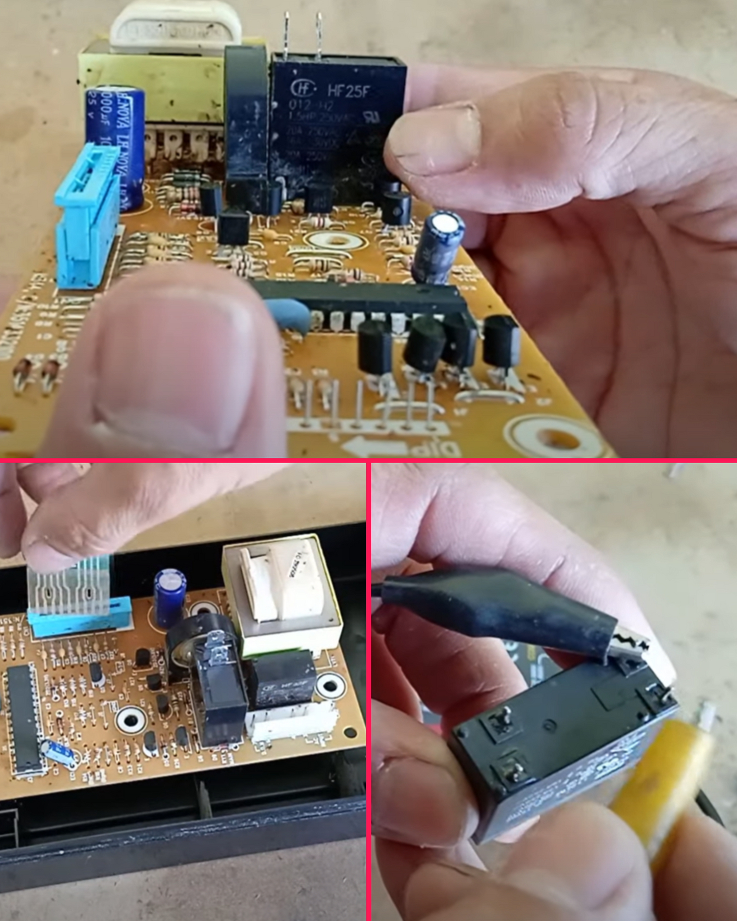 Relevador de Horno de Microondas | Relevador 12V DC