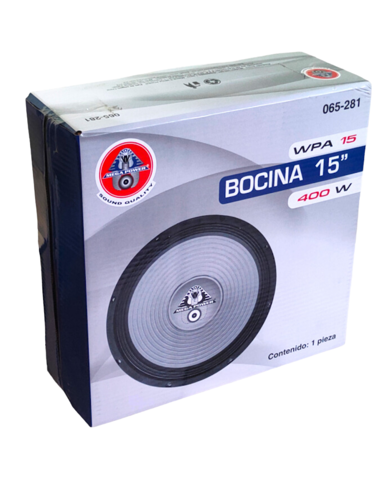 064-281 Bocina Woofer Megapower 15" 400w