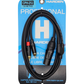 CPH-212 Cable de Audio de 1 Cannon Macho a 2 RCA Macho | "Y" de 1 Conector XLR Macho a 2 RCA Macho