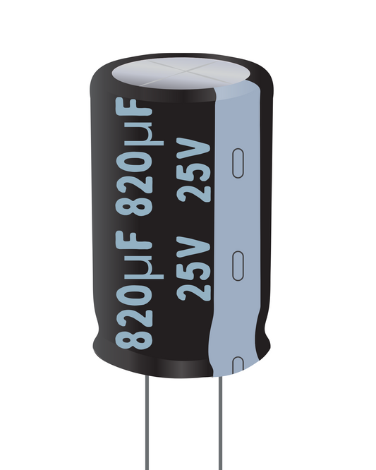 Capacitor Electrolítico 820mf Diferentes Voltajes