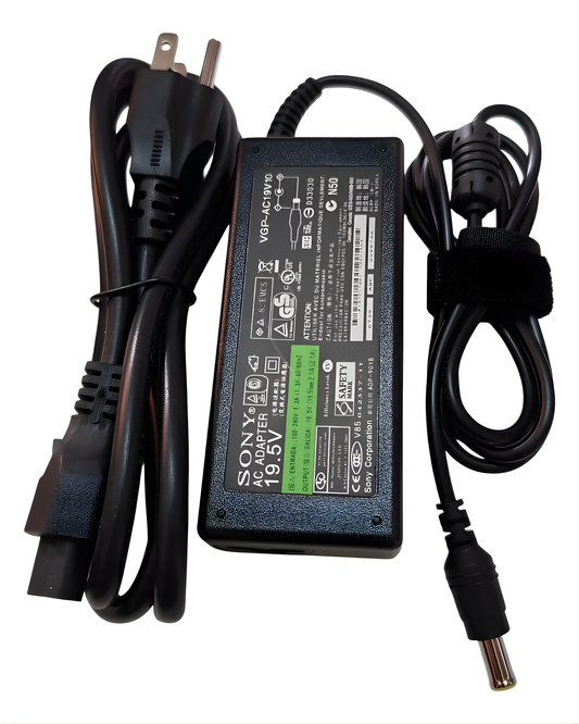 Cargador para Laptop Sony 19.5V 3.9A | Eliminador para pantalla plug centrino
