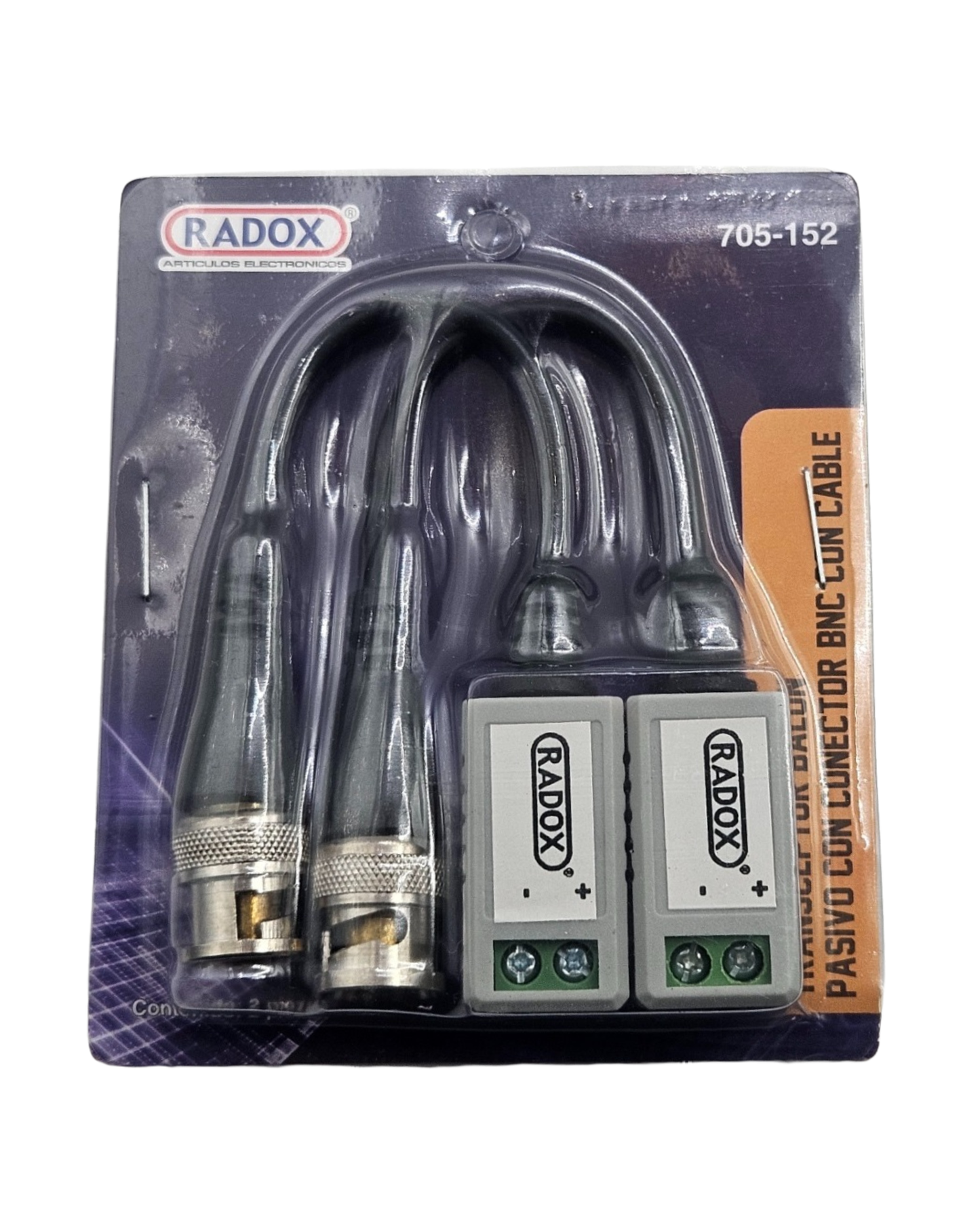 705-152 Extensor de Video BNC por Cable UTP con Terminales