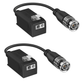 Extensor de Video CCTV CCTV-412 | Par de Video Balun para camara de seguridad UTP BNC