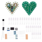 Kit Corazon Led DIY | Kit escolar para armar corazon LED