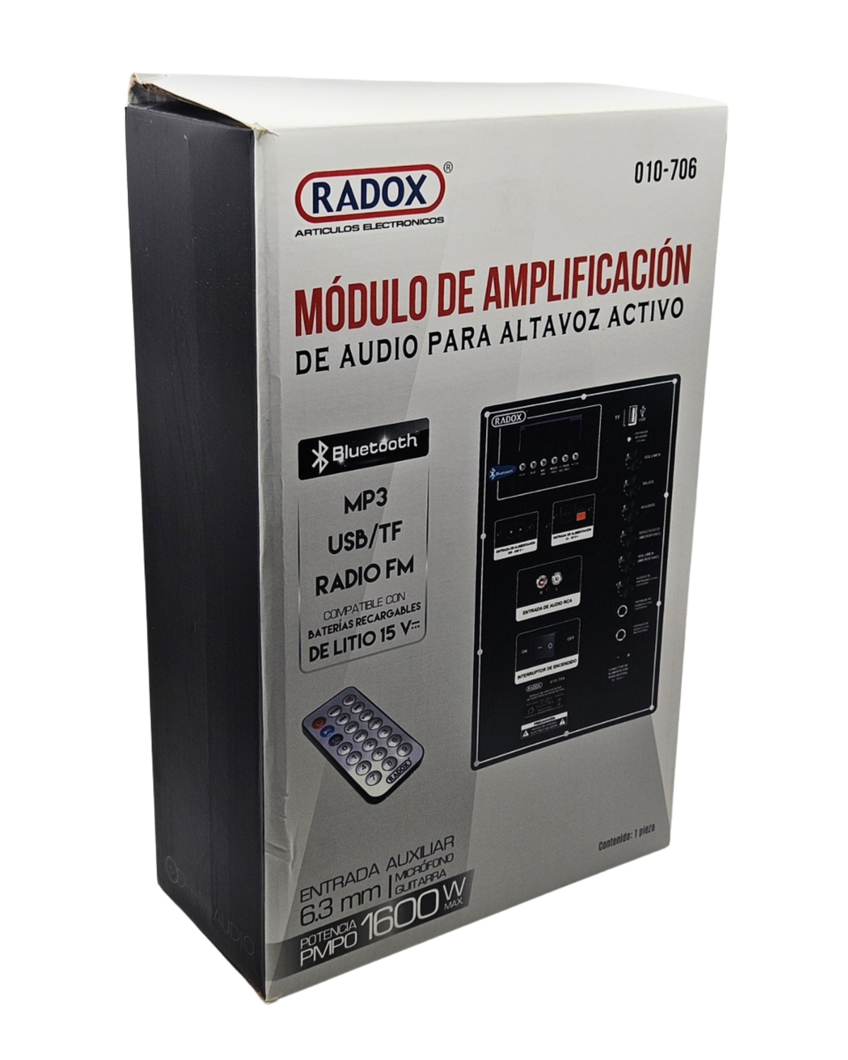010-706 Placa Amplificada para bocina Audio 1600w | Repuesto placa bocina amplificada | Conexion a corriente