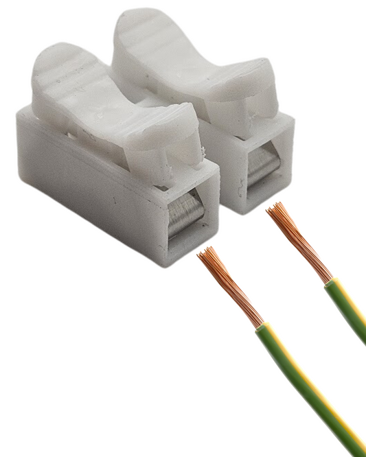 [Z64] Conector Rápido de Empalme | Clema de 2 Terminales para Conexión Eléctrica