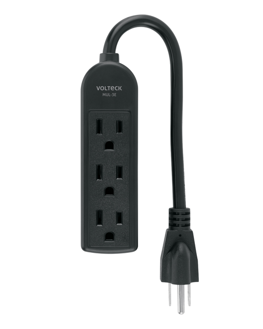 Mini Multicontacto Doméstico de 3 Entradas 45865