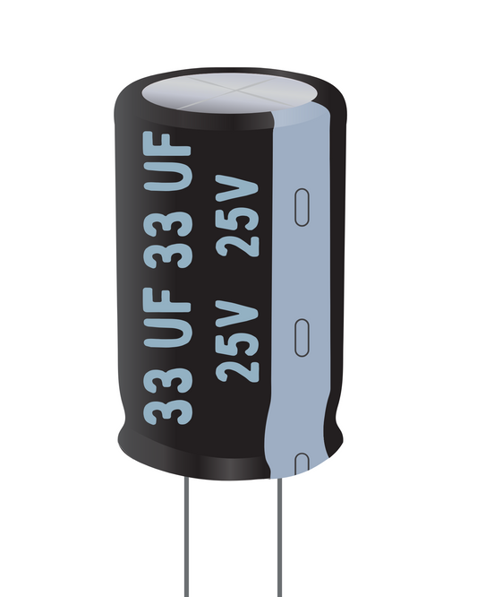 Capacitor Electrolítico 33mf Diferentes Voltajes