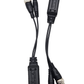 Extensor de Video por Cable UTP RJ45 CCTV CCTV-413 | Par de Video Balum para cámara de seguridad UTP BNC